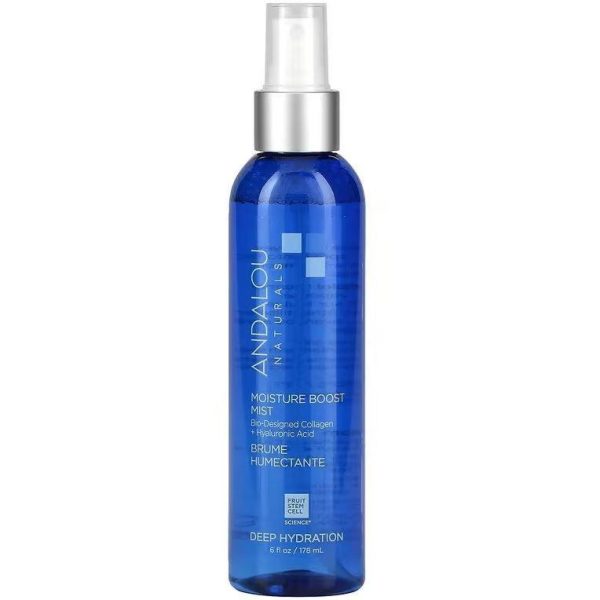 Andalou Naturals, Moisture Boost Mist, Deep Hydration, 6 fl oz (178 ml) Cheap