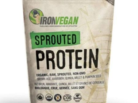 Iron Vegan Sprouted Protein Unflavoured 500g For Cheap