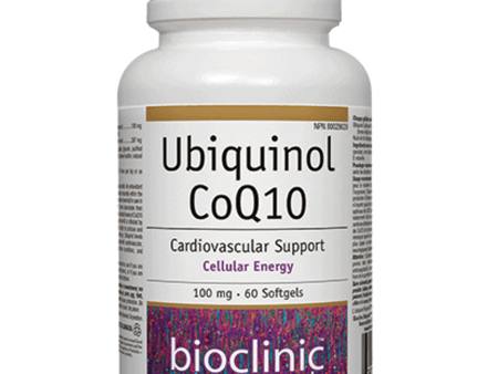 Bioclinic Naturals Ubiquinol CoQ10 -100 mg 60 Softgels Online now