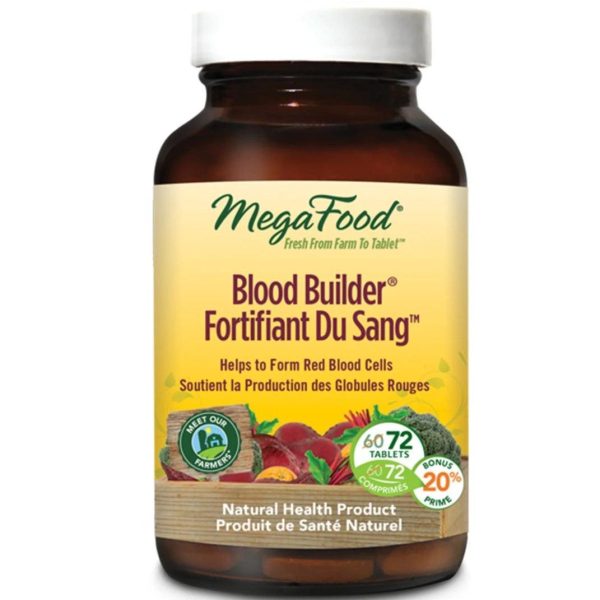 Mega Food Blood Builder 72 Tablets For Sale