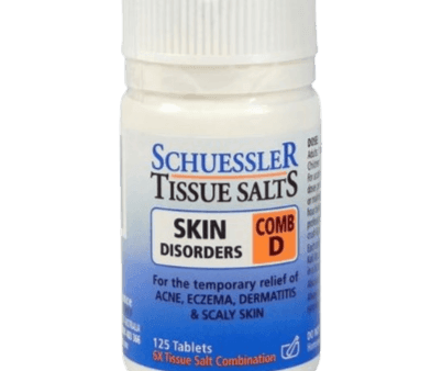 Schuessler Tissue Salts Comb D 125 Tablets Discount