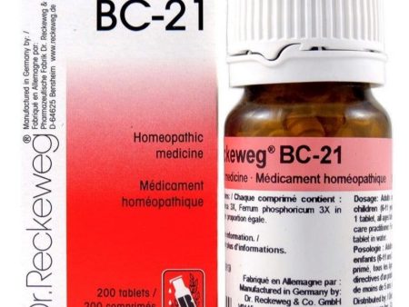 Dr. Reckeweg BC-21 200 Tablets Supply