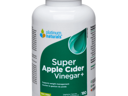 Platinum Naturals Super Apple Cider Vinegar+ 180 Veggie Caps For Sale