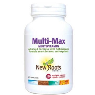 New Roots Multi-Max Multivitamin 120 Veggie Caps Supply