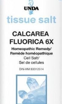 UNDA Tissue Salt Calcarea Fluorica 6X 100 Tabs For Cheap