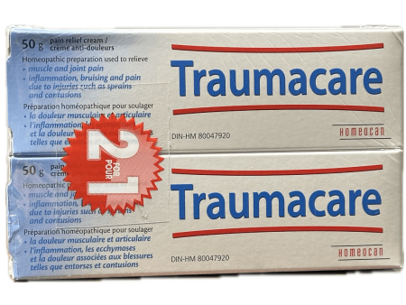 Homeocan Traumacare Tube 50g Bonus Pack(50g +50g FREE) Hot on Sale