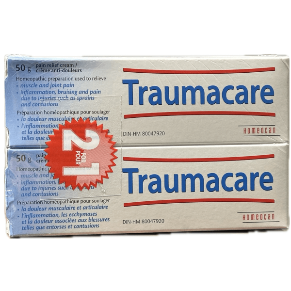 Homeocan Traumacare Tube 50g Bonus Pack(50g +50g FREE) Hot on Sale