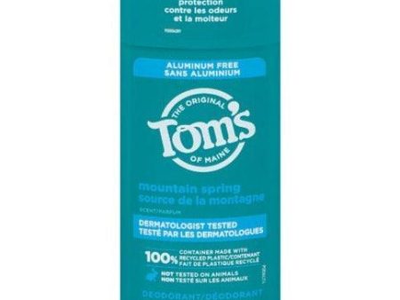 Tom s of Maine mountain spring Deodorant 92g Online Hot Sale