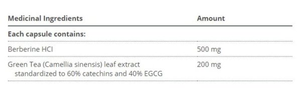 Metagenics Berberine GT 60 Capsules on Sale