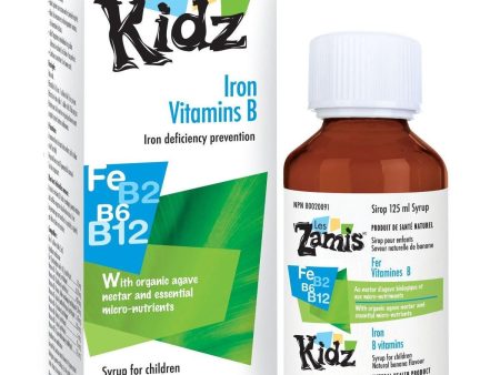 Kidz Iron Vitamin B Syrup 125ml For Cheap