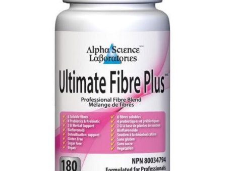 Alpha Science Ultimate Fibre Plus 180 Veggie capsules For Sale