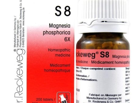 Dr Reckeweg S8 - Magnesia Phosphorica 6X - 200 Tablets Cheap