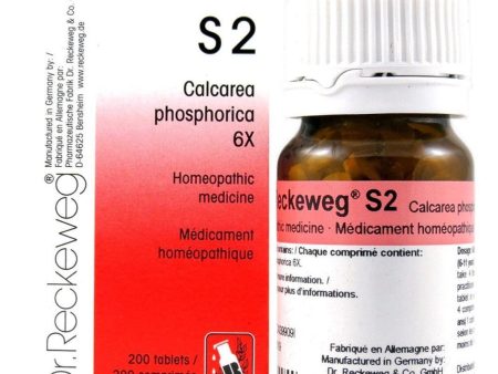 Dr Reckeweg S2 - Calcarea Phosphorica 6X - 200 Tablets Online