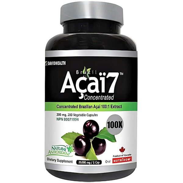 Brazil Acai 7 Extract 200 Vege Caps Online Sale