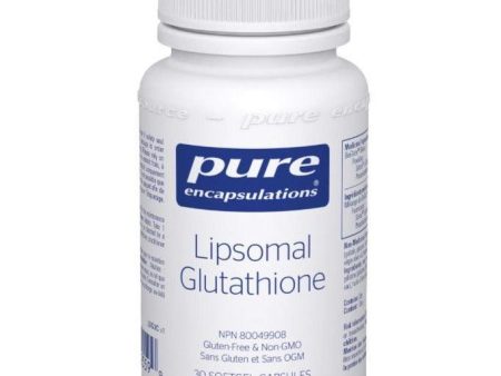 Pure Encapsulations Liposomal Glutathione 30 Softgels on Sale