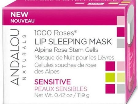 Andalou Naturals 1000 Roses Sensitive Lip Sleeping Mask 11.9g on Sale