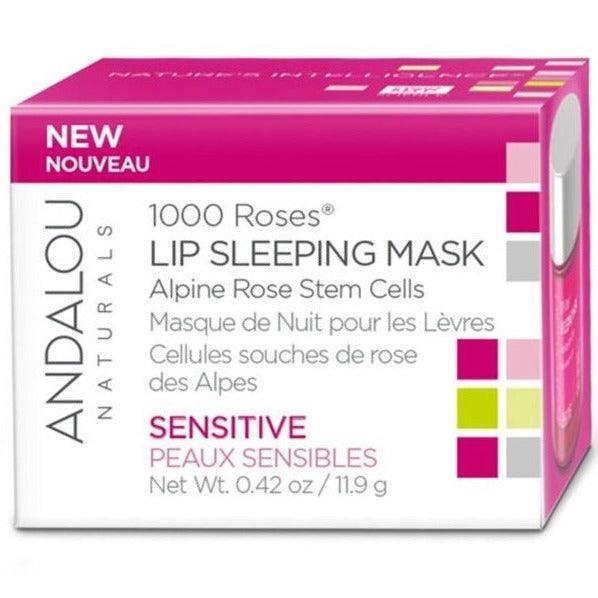 Andalou Naturals 1000 Roses Sensitive Lip Sleeping Mask 11.9g on Sale