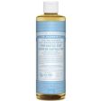 Dr. Bronner s 18-In-1 Pure-Castile Liquid Soap Baby Unscented 473mL Online Hot Sale