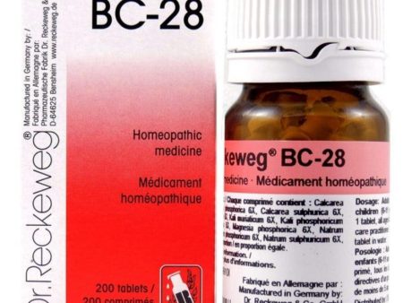 Dr Reckeweg BC-28  200 Tablets on Sale