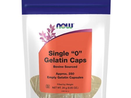 NOW Gelatin Caps  0  250 Empty Caps Online now