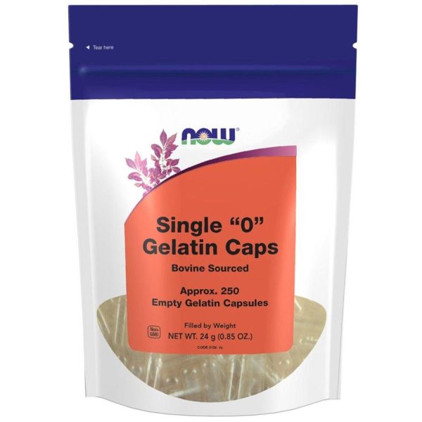 NOW Gelatin Caps  0  250 Empty Caps Online now