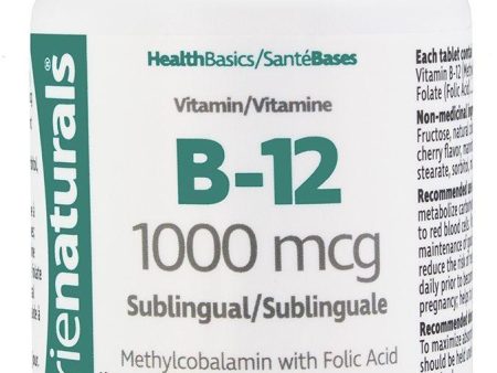 Prairie Naturals Sublingual B12 1000mcg 90 Tabs Online Hot Sale