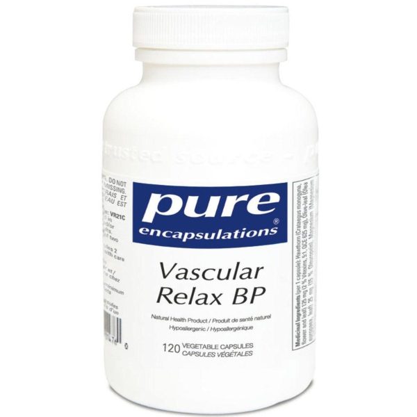 Pure Encapsulations Vascular Relax BP 120 Veg Capsules on Sale