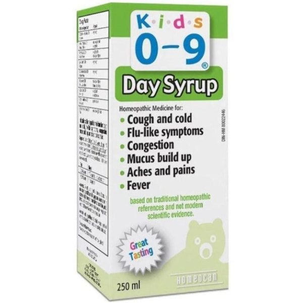 Homeocan Kids 0-­9 Cough & Cold Day Time 250mL Discount