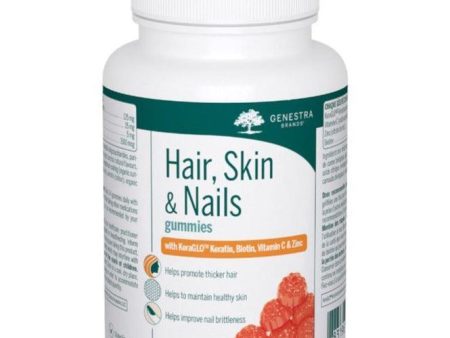 Genestra Hair Skin & Nails Peach Mango 60 Gummies Online Sale