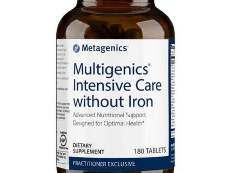 Metagenics Multigenics Intensive Care without Iron 180 Tabs Sale