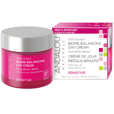 Andalou  Naturals 1000 Roses Biome Balancing Day Cream 50g For Sale