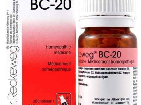 Dr Reckeweg BC-20 200 Tablets Online now