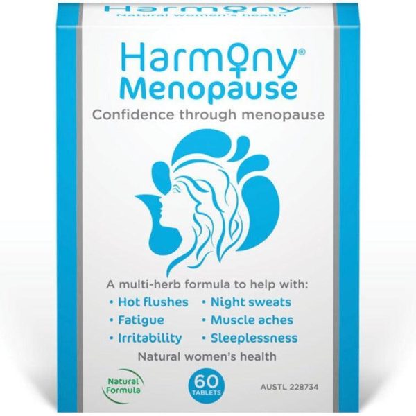 Martin & Pleasance Harmony Menopause 60 Tabs(Plus Receive a Free Harmony Purse Valued at $20) on Sale