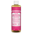 Dr. Bronner s 18-In-1 Pure-Castile Liquid Soap Rose 473mL Discount