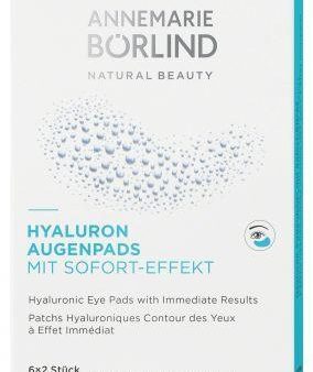 Annemarie Borlind Eye Pads Hyaluronic 6x2 Pads Discount