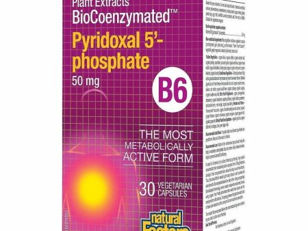 Natural Factors BioCoenzymated Pyridoxal 5 Phosphate 50mg 30 Veggie Caps For Sale