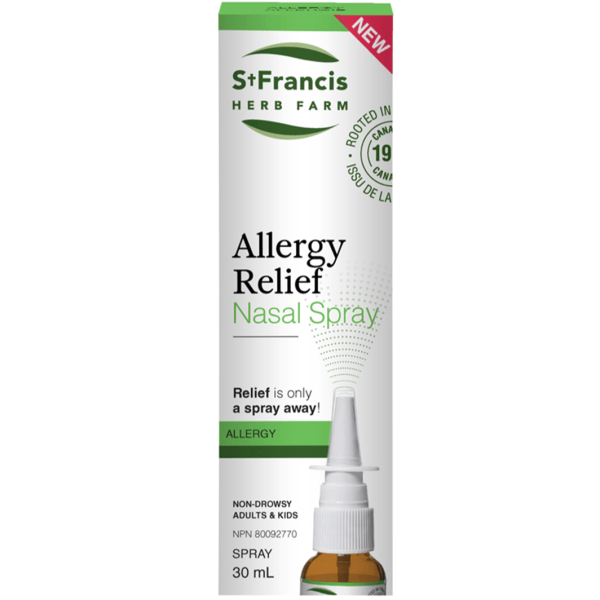 St. Francis Allergy Relief Nasal Spray 30mL Discount