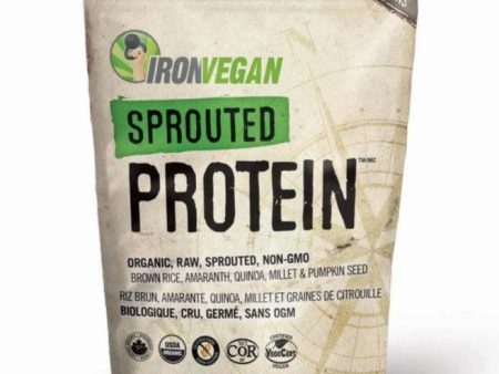 Iron Vegan Sprouted Protein Natural Chocolate 1kg Powder For Discount