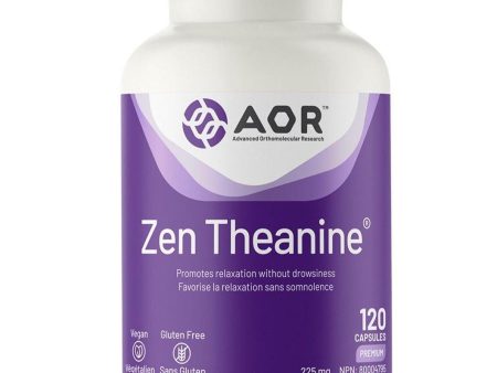 AOR Zen Theanine 225mg 120 Caps on Sale