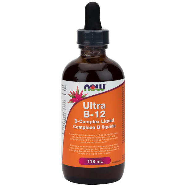 NOW Ultra B-12 B-Complex Liquid 118mL Online