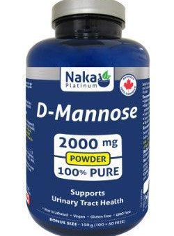 Naka Platinum D-Mannose Powder 2000mg 150g For Sale