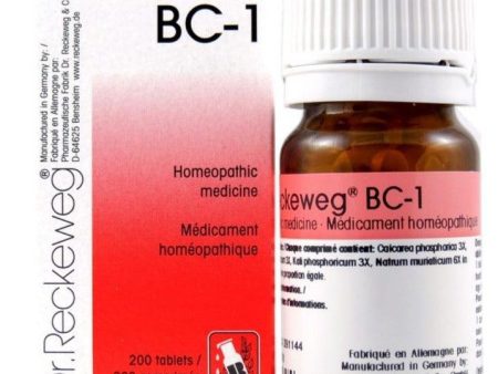 Dr. Reckeweg BC-1 200 Tablets Hot on Sale