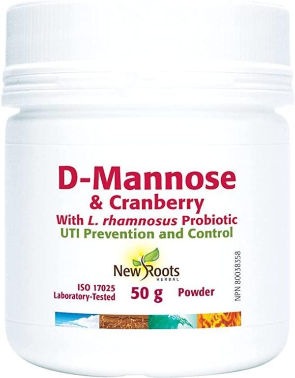 New Roots D-Mannose & Cranberry 50g Online Hot Sale