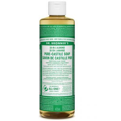 Dr. Bronner s 18-In-1 Pure-Castile Soap Almond 473mL Supply