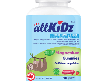 Allkidz Naturals Magnesium 80 Gummies Online Hot Sale