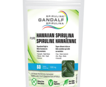 Gandalf - Gandalf Hawaiian Spirulina 60 tabs (Distributed by Flora) Hot on Sale