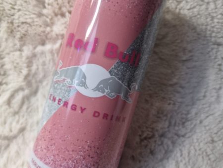 20oz pink glitter redbull For Sale