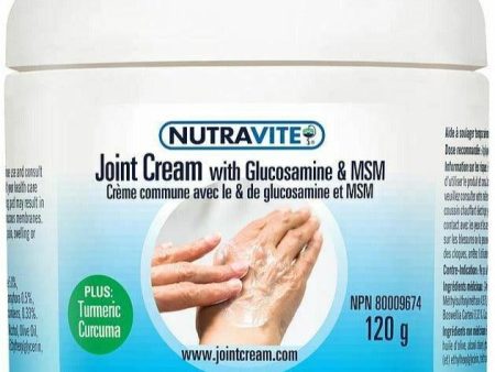 Nutravite Joint Cream 120g For Discount