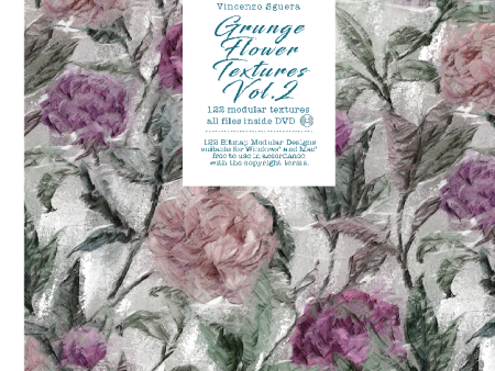 57 - GRUNGE FLOWER TEXTURES VOL.2 For Cheap