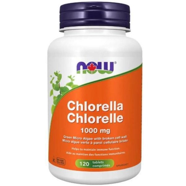 Now Chlorella 1000mg 120 Tablets Sale